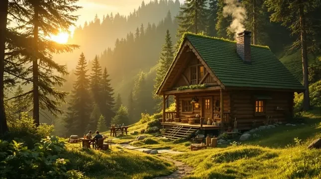 木屋与远方 - 封面