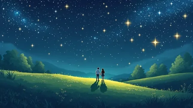 星空下的约定 - 封面